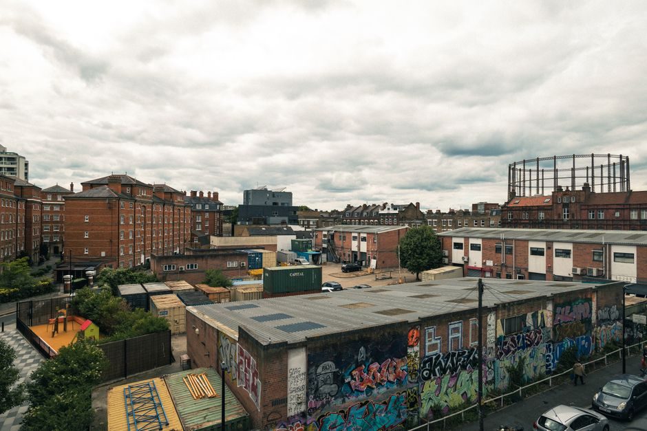 Hackney's canal-side creative district — one of East London's most distinctive investment addresses