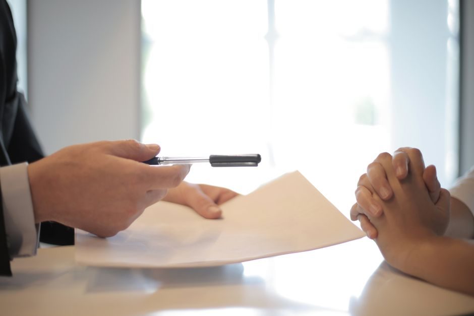 A solicitor preparing a Declaration of Trust document for a UK property purchase