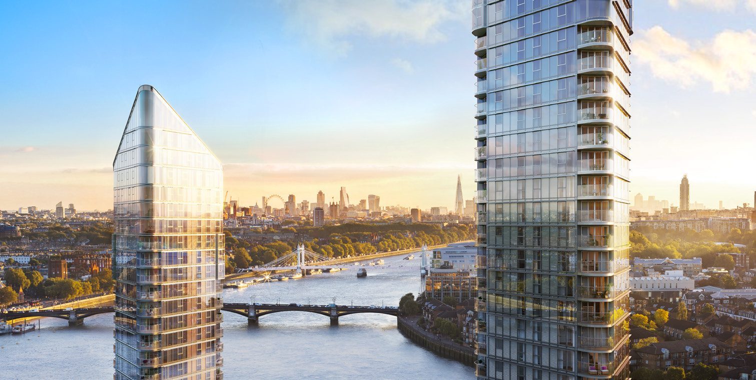 Tower West Chelsea Waterfront — Chelsea Creek 河畔景觀，Sir Terry Farrell 設計