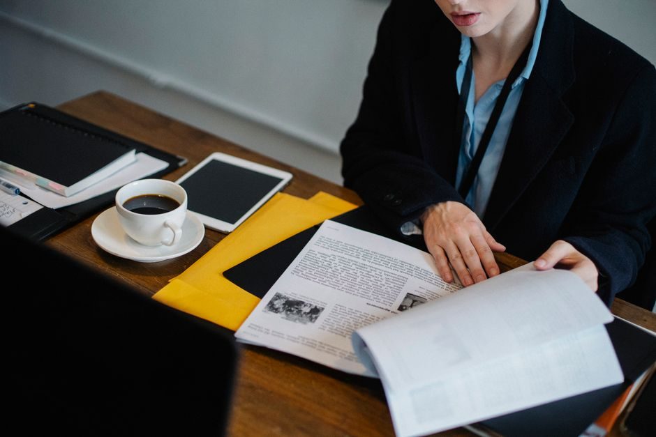 An overseas investor reviewing UK property purchase documents