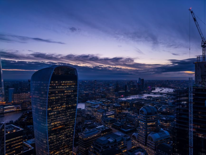 London's financial district skyline reflects a housing market defined by stability and gradual recovery in September 2026