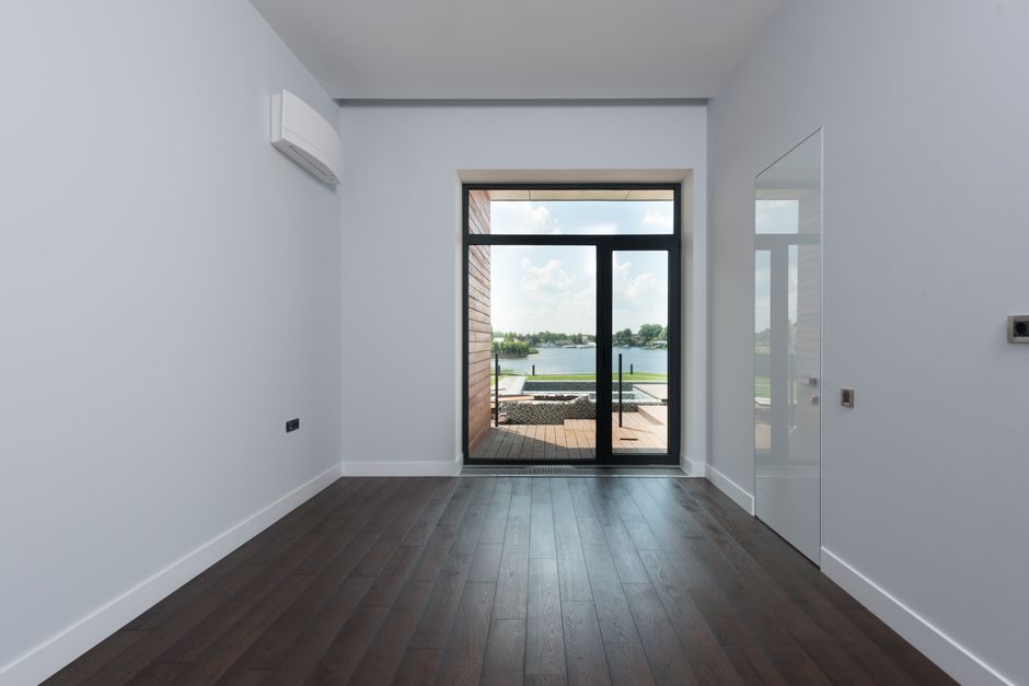 Interior of a modern London new-build apartment