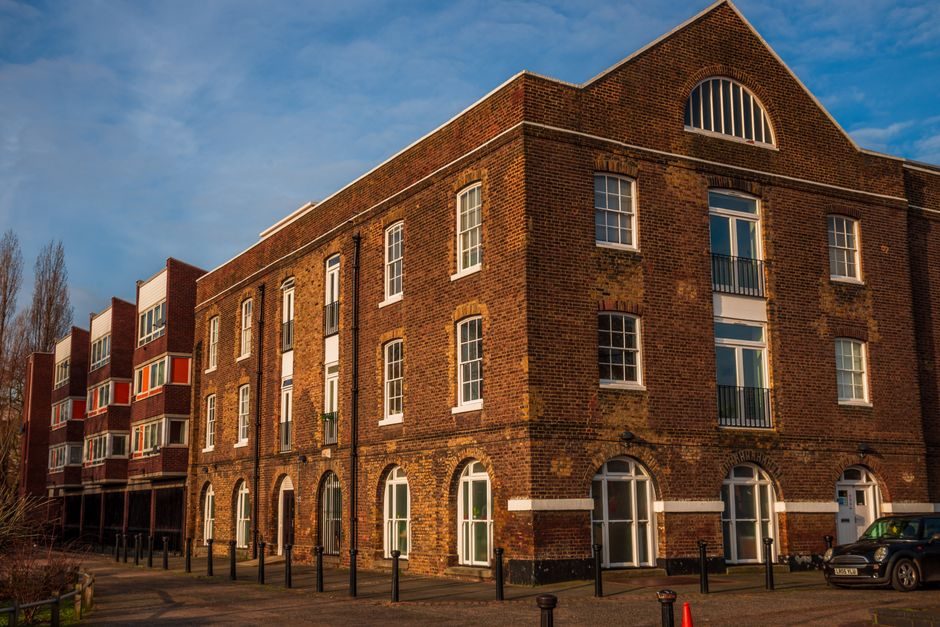 An elegant London residential street — most UK residential property purchases are subject to SDLT