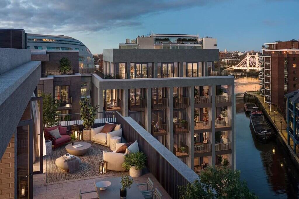 Ransome's Wharf London Battersea New Build Property Chelsea