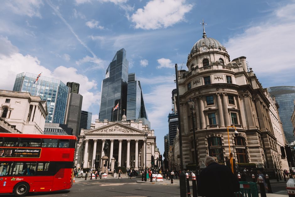 The Bank of England, Threadneedle Street, London