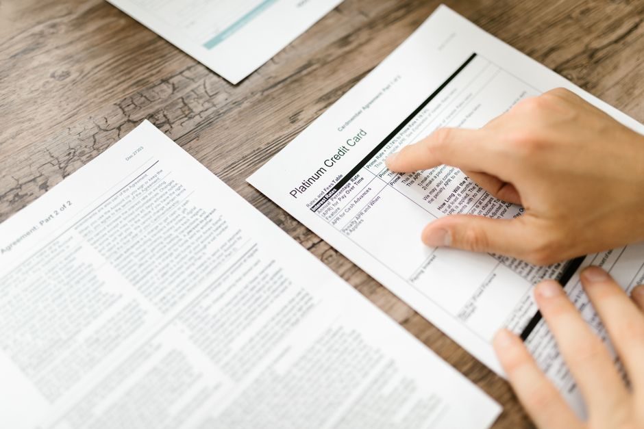 UK mortgage application documents and house keys on a table
